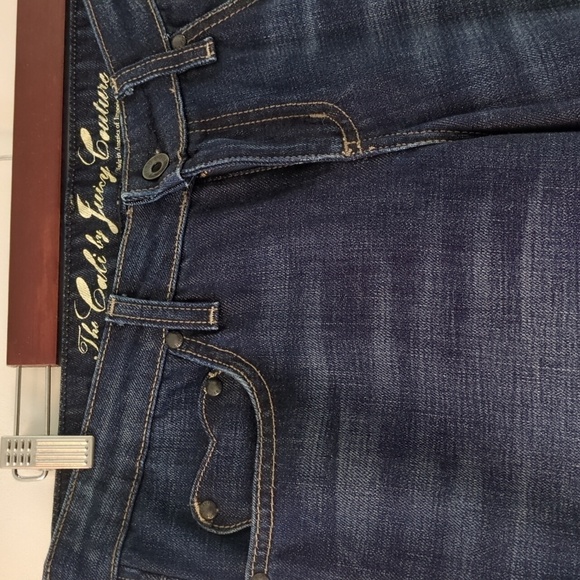 The Cali by Juicy Couture Y2K Boot Leg Dark Blue Women's Jeans Heart Pockets 29 - Picture 3 of 8